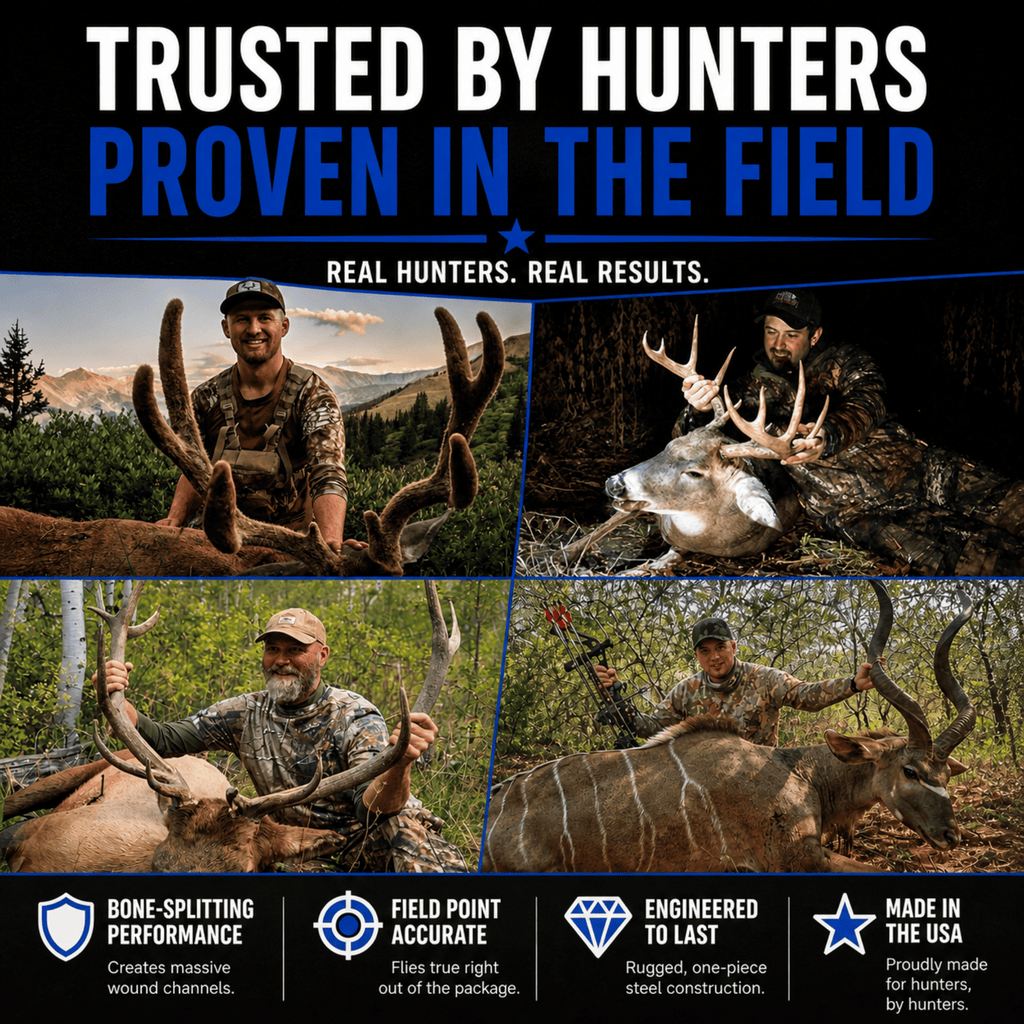 TOTA | 100 grain broadhead | 1-1/8 inch | fixed 3-blade